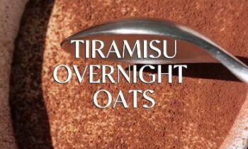 Tiramisu Overnight Oat - Snacks & Sweets Recipes dari Oat