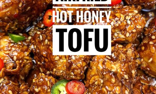 15 Minute Airfried Hot Honey Tofu