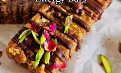 4 Ingredients Energy Bars