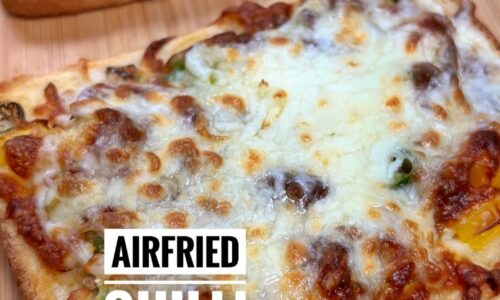 Airfried Chilli Cheese Toast