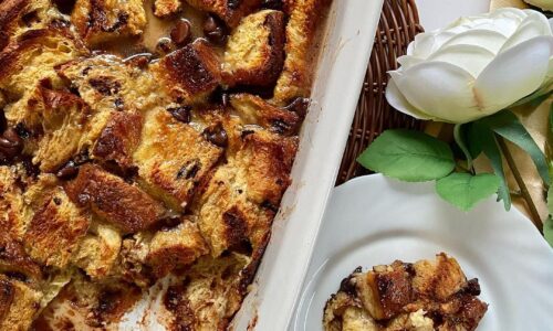 Chocolate Bread Pudding - Snacks & Sweets Recipes dari Egg