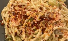 Creamy Smoked Salmon Udon