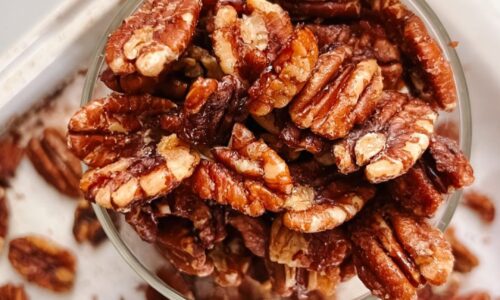Easy & Healthy Candied Pecans