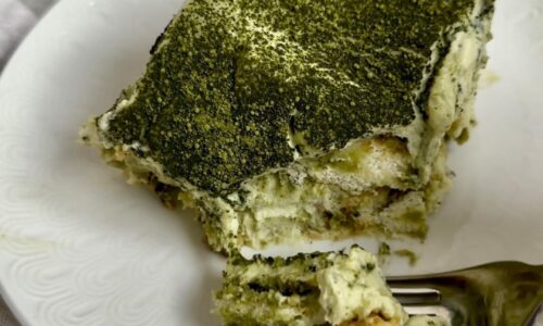 Easy Matcha Tiramisu