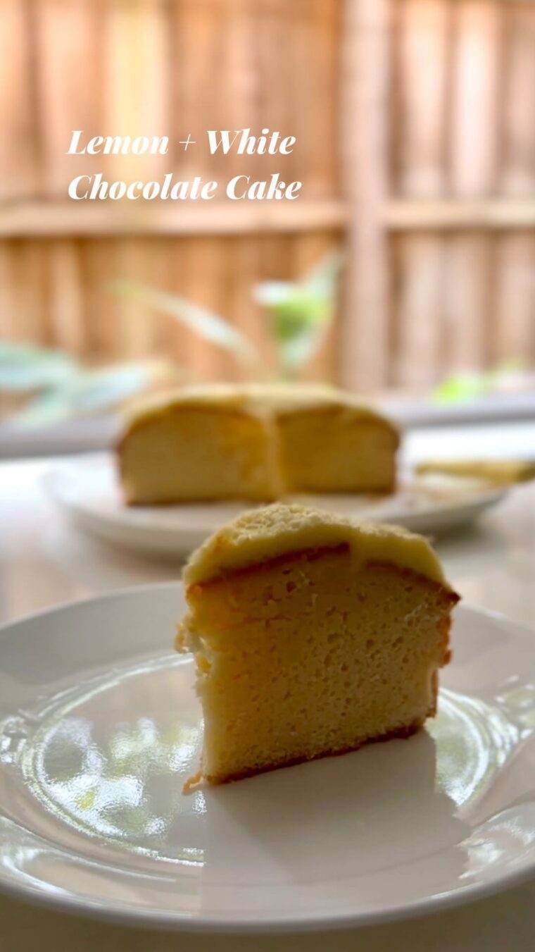 Lemon And White Chocolate Cake