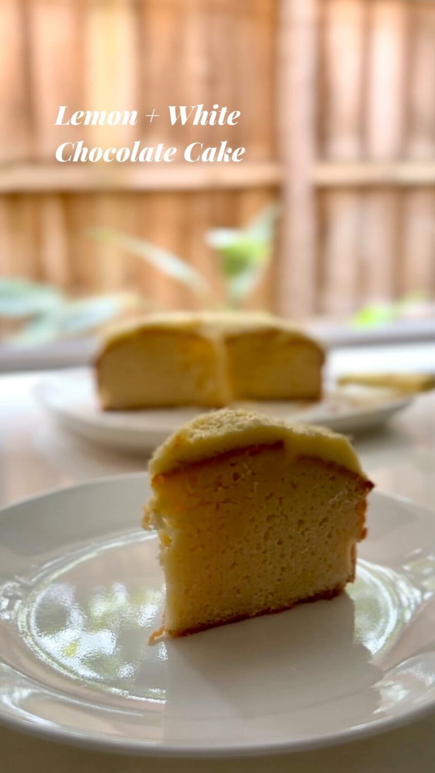 Lemon And White Chocolate Cake