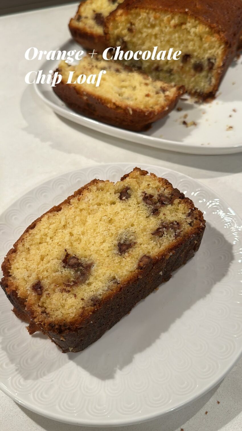 Orange And Chocolate Chip Loaf