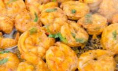 Pan Fried Tandoori Prawns