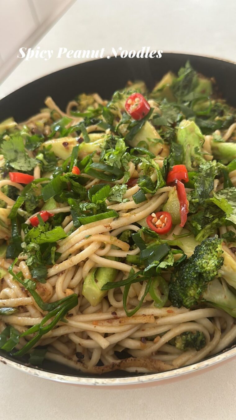 Spicy Peanut Noodles