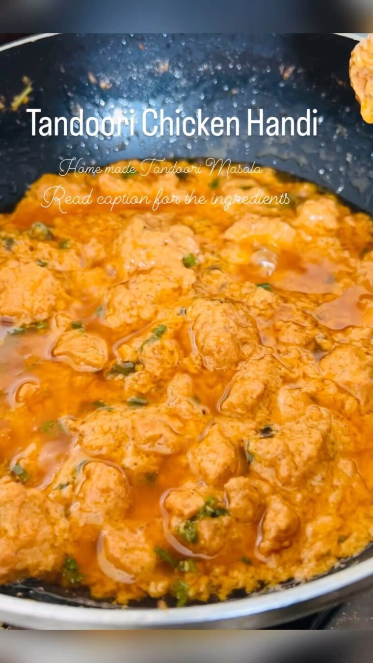 Tandoori Chicken Handi