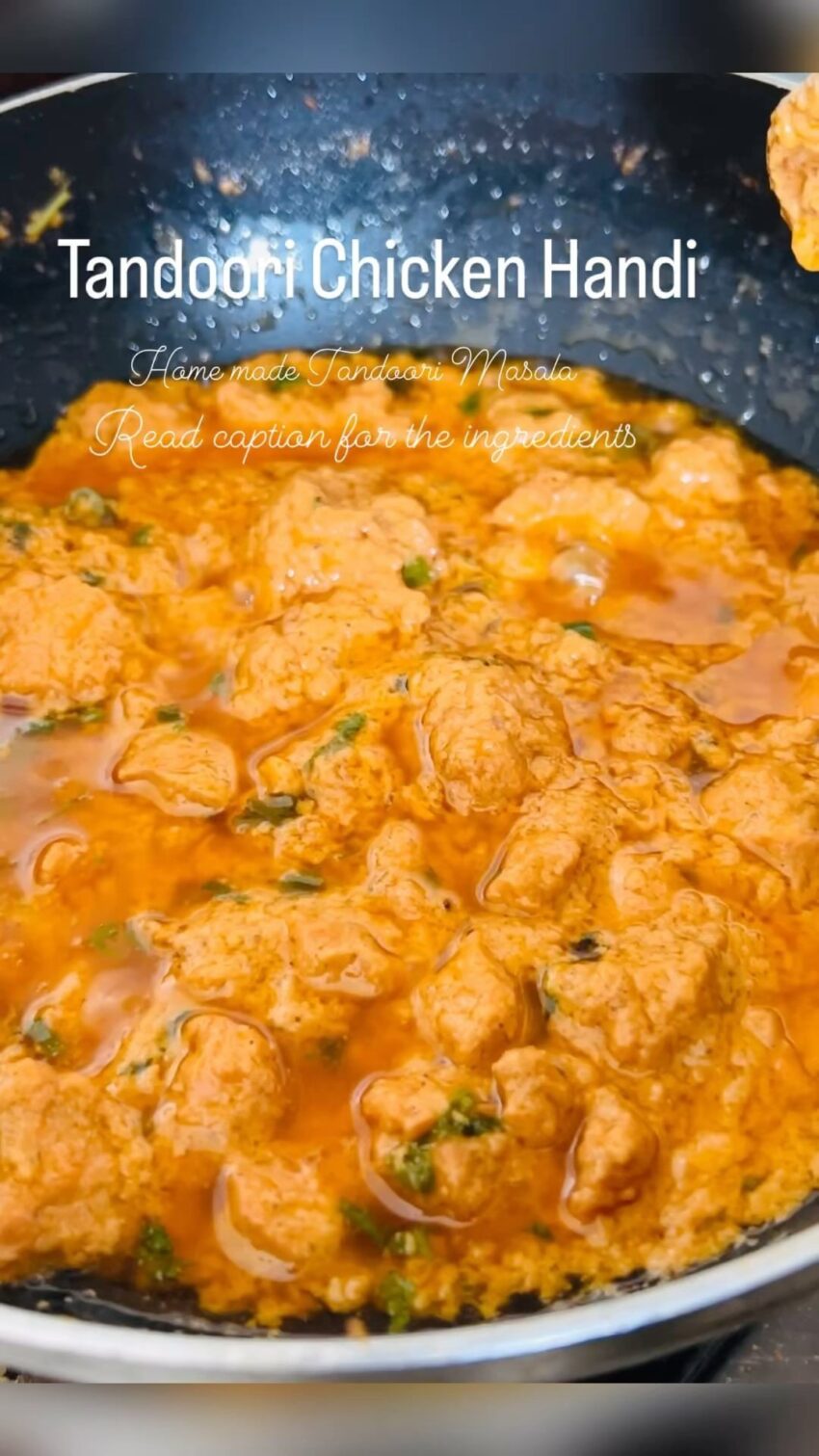Tandoori Chicken Handi
