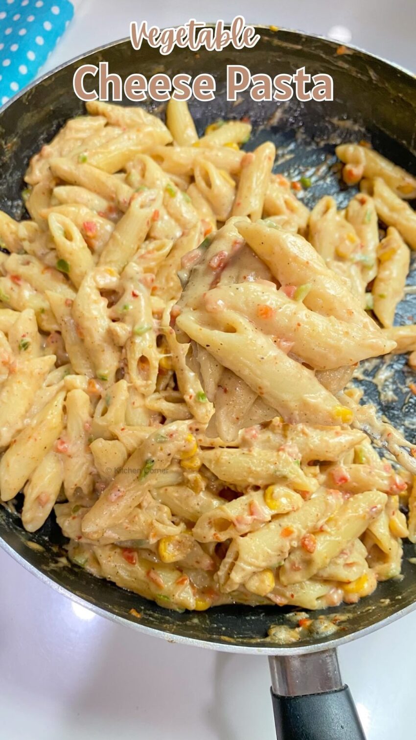 Vegetable Cheese Pasta