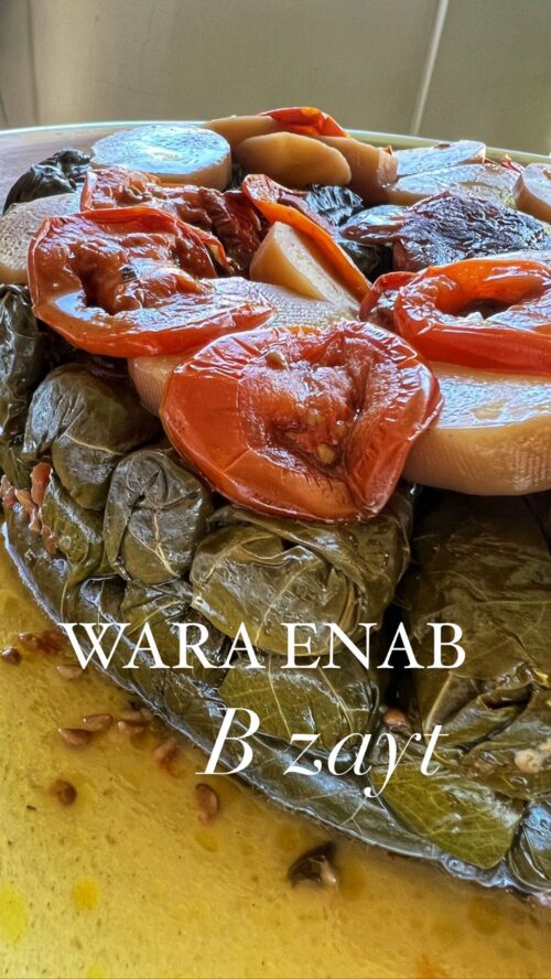 Stuffed grape leaves