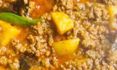 Aloo Qeema