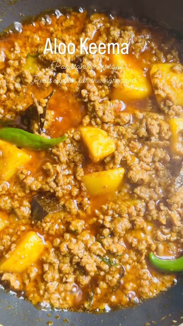 Aloo Qeema
