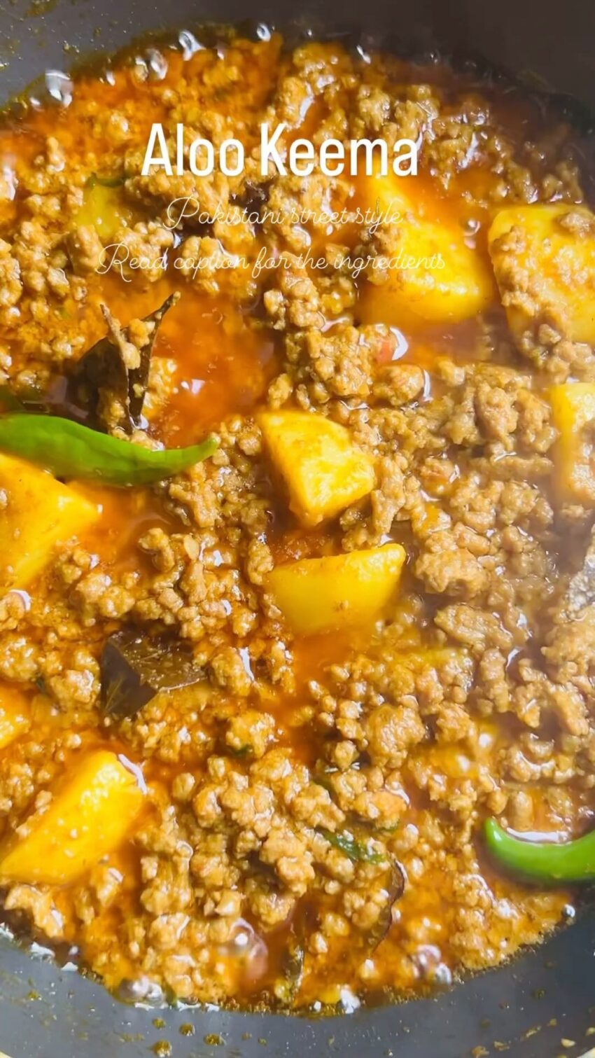 Aloo Qeema