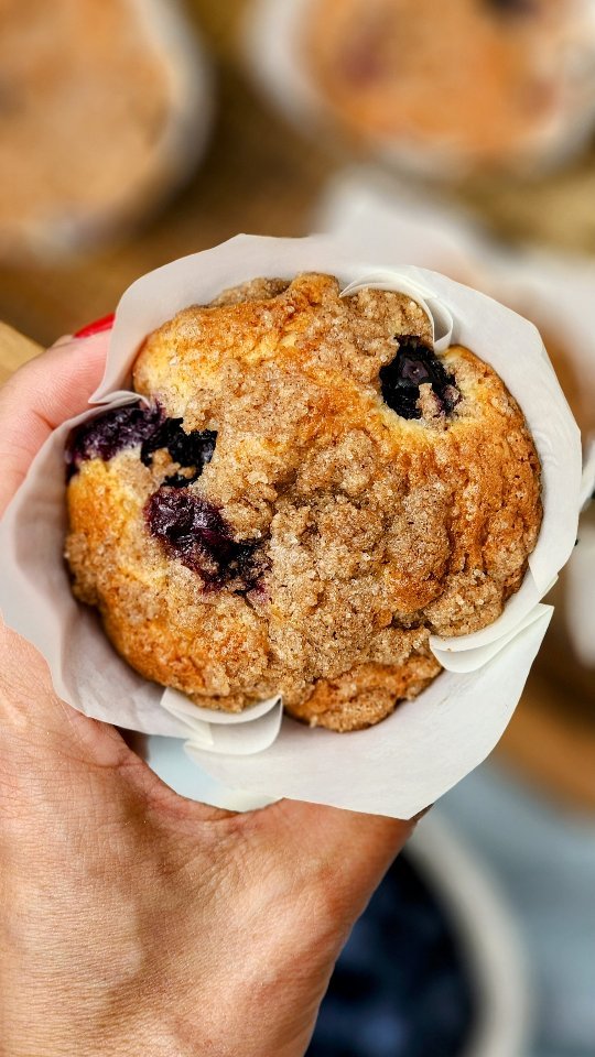 Blueberry Crumble Muffin
