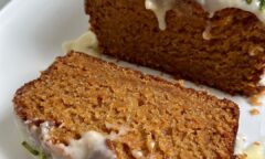 Eggless Carrot Cake