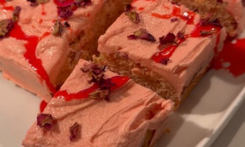 Rooh Afza Cake