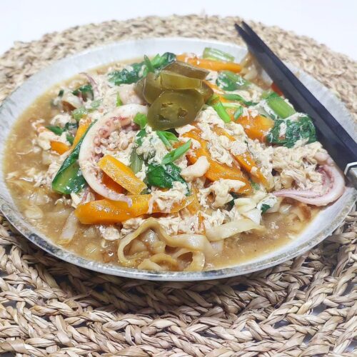 Singapore seafood hor fun