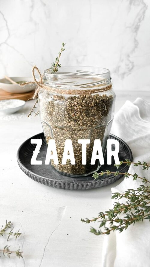 Zaatar spice bread