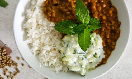 Brown Lentils (Masoor) Curry