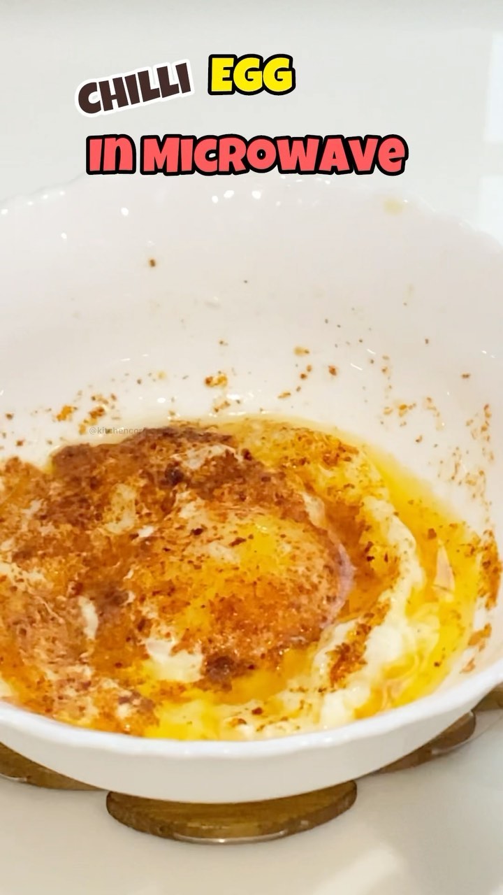 Chill Egg In A Microwave