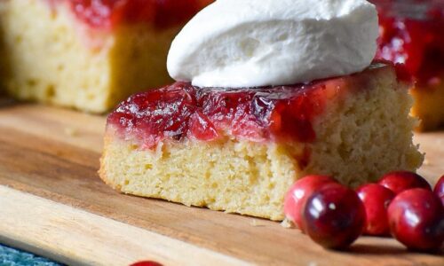 Cranberry Upside Down Cake - Cakes & Breads Recipes dari Egg