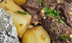 Garlic Butter Steak And Potatoes