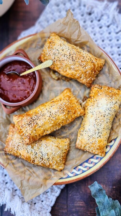 Taco hot pocket crispy