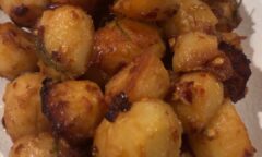 Honey Mustard Roast Potatoes