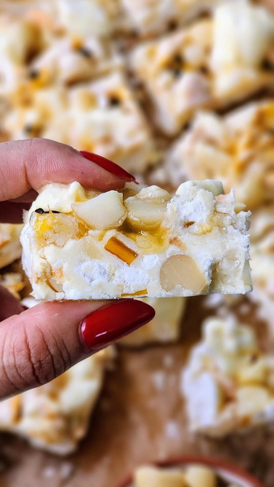 Macadamia Meringue Rocky Road