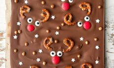 Rudolph Chocolate Bark