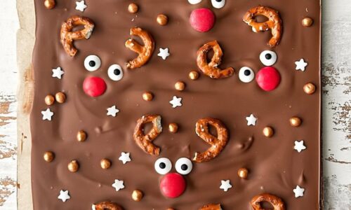 Rudolph Chocolate Bark