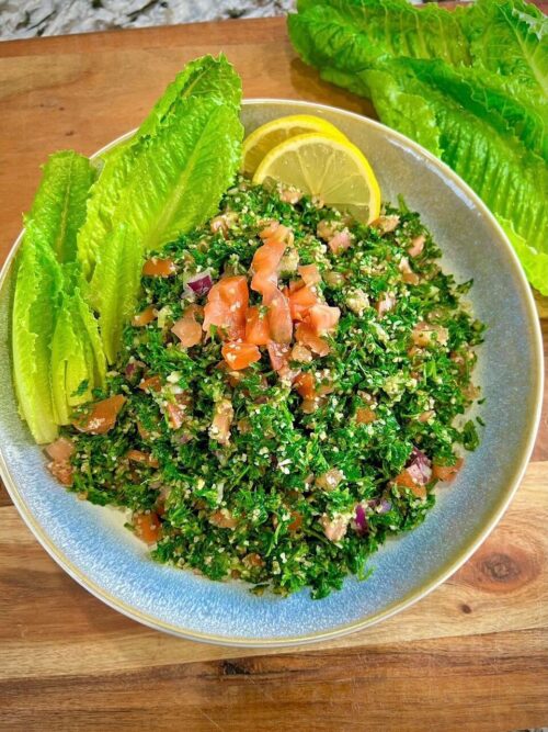 Tabbouleh parsley salad