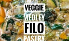 Vegetable Medley Filo Pastry