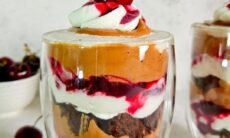Cherry Chocolate Parfaits