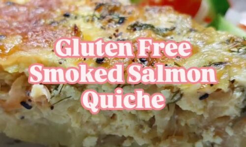 Gluten-free Salmon Quiche