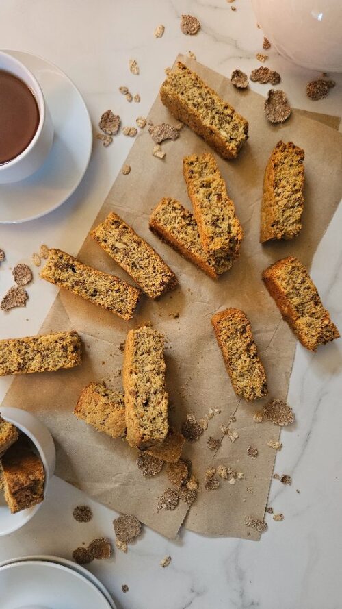 Healthy bran rusks