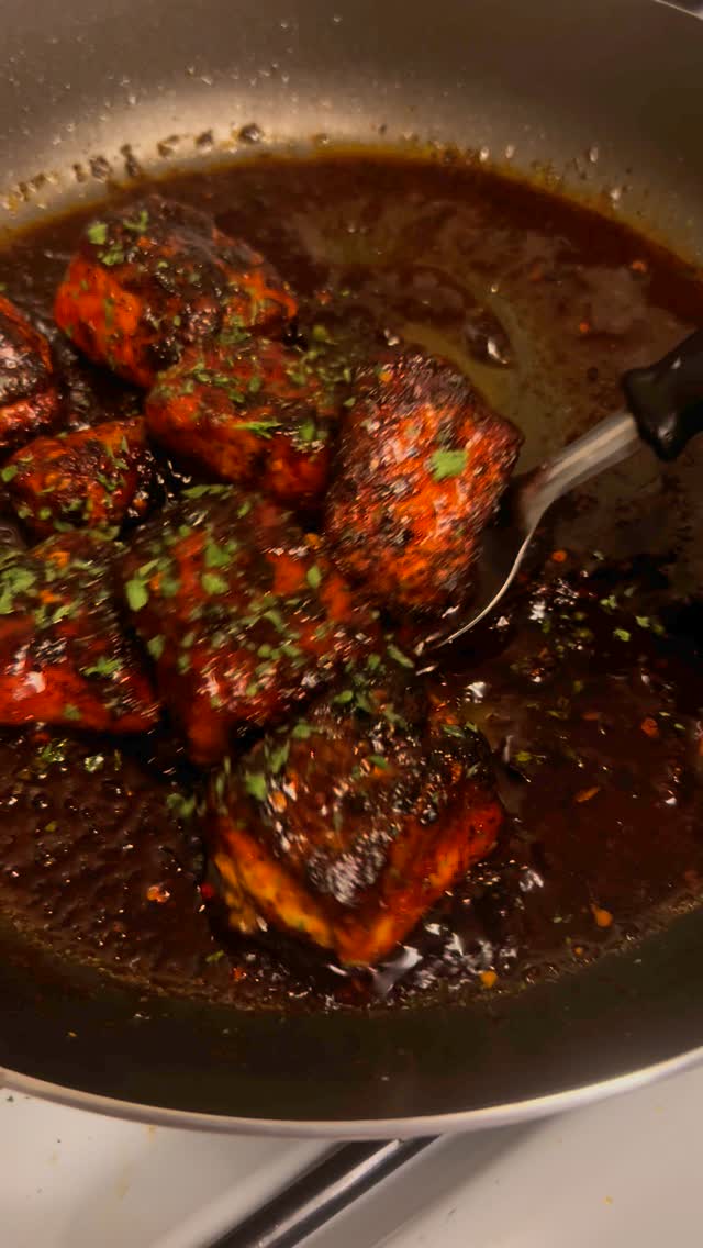 Sweet Chilli Salmon Bites