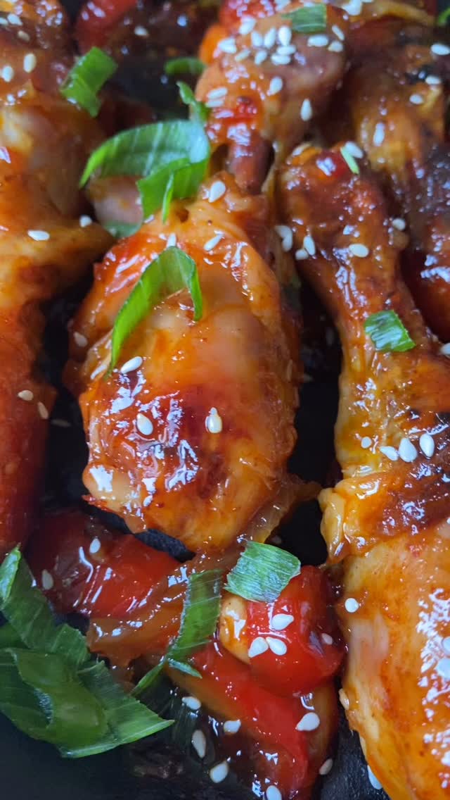 Sweet And Spicy Drumsticks