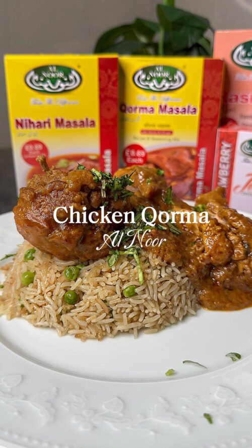 Chicken qorma rich curry