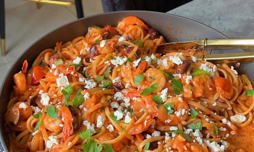 Prawn Linguine
