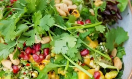Mango Chilli Lime Avocado Salad