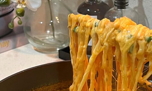 Creamy & Cheesy Carbonara Buldak Ramen