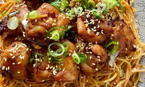 Orange Chicken Noodles
