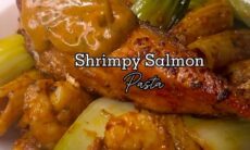 Shrimpy Salmon Pasta