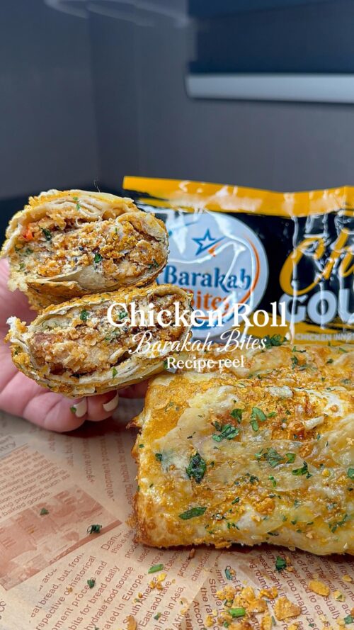 Chicken roll street style