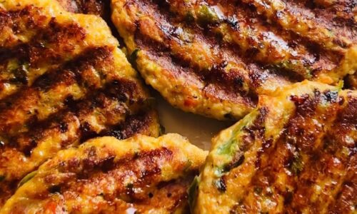 Chicken Kafta Kebabs Lebanese Style