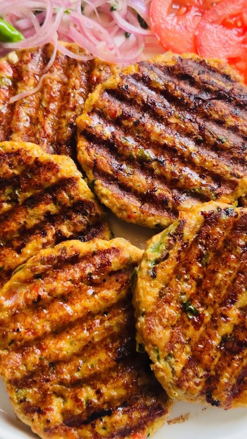 Chicken Kafta Kebabs Lebanese Style